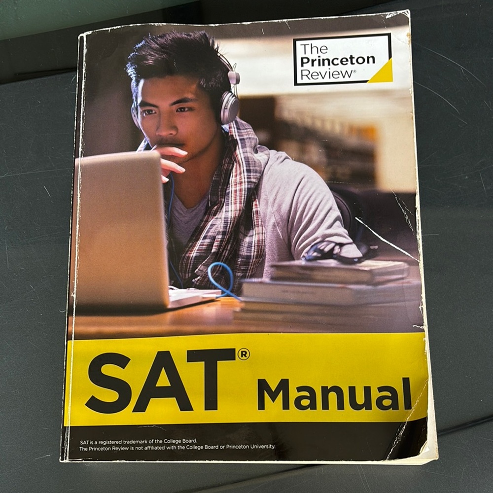 The Princeton Review SAT Manual Version 6.0 2018 Used
